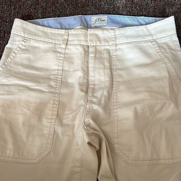 J crew khaki boyfriend chino pants 25 - Picture 5 of 8